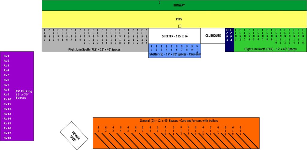 cam parking layout