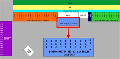 Behind Shelter Parking