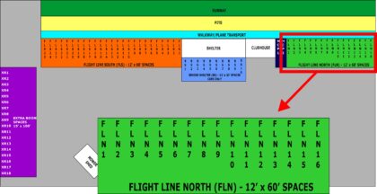 Flightline North Parking