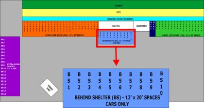 Behind Shelter Parking